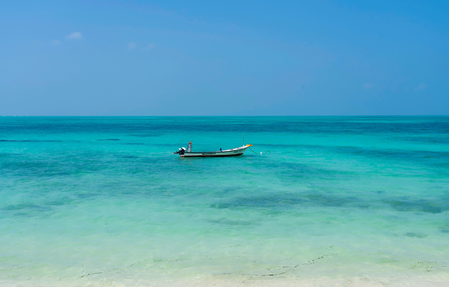 Waters off the Lakshadweep islands in India
