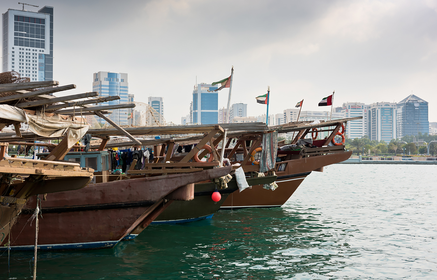 Boats in the Persian Gulf
