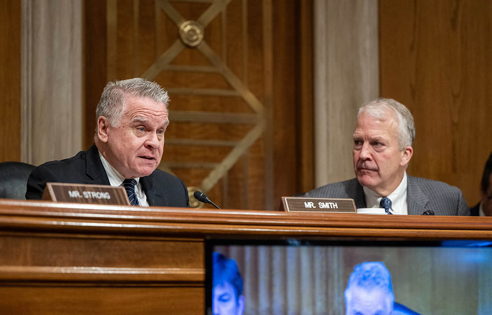 U.S. Representative Chris Smith (R-New Jersey) at a CECC hearing