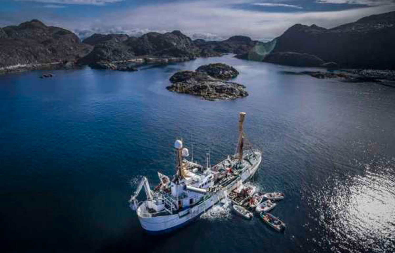 A fishing vessel operated by Royal Greenland