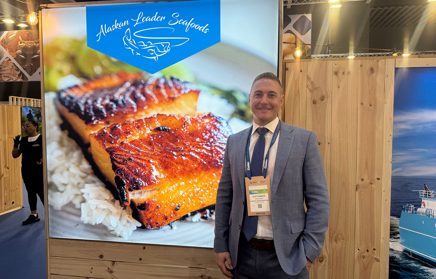 Alaskan Leader Seafood President Scott Sandvig