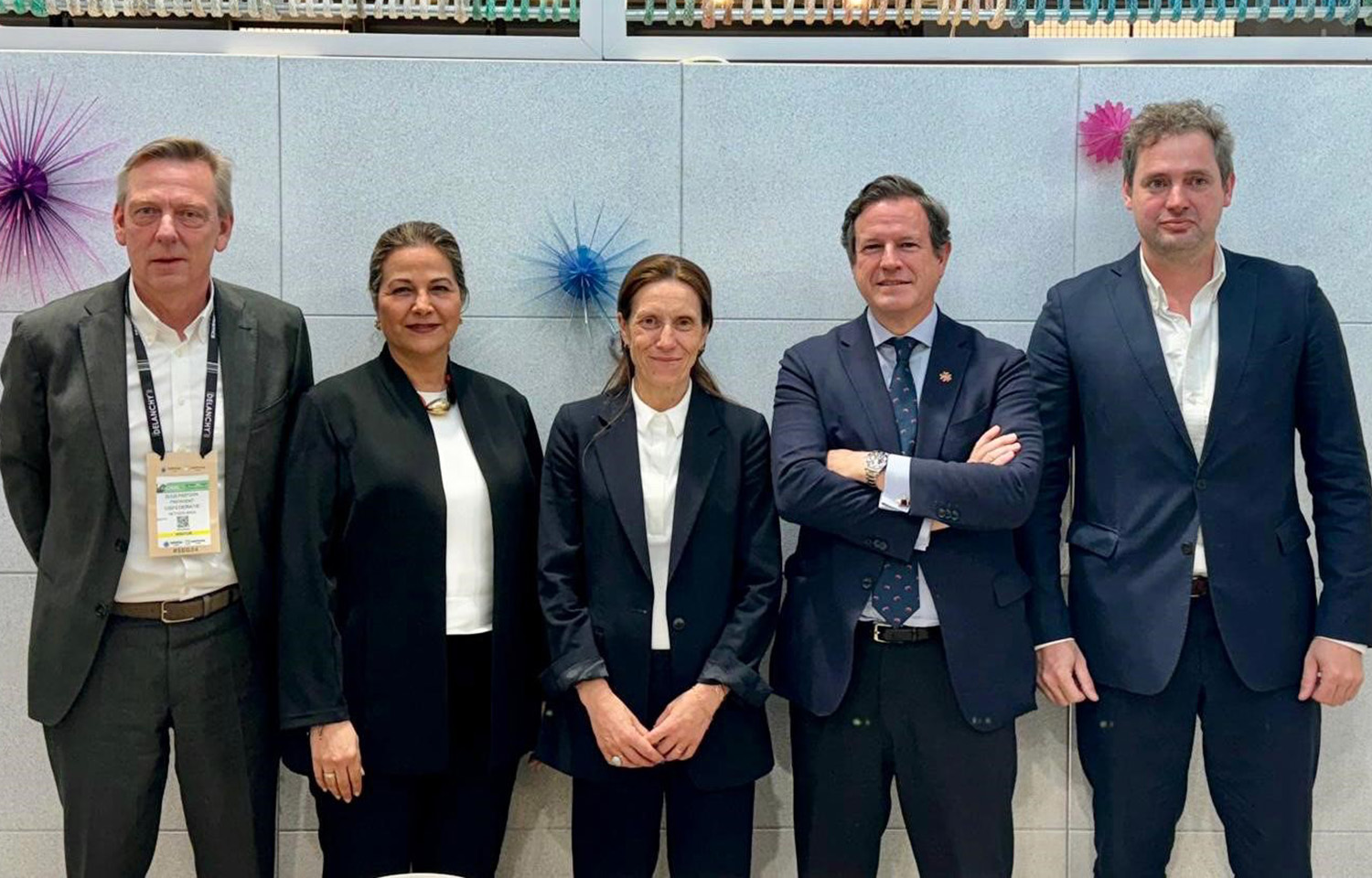 AIPCE-CEP, EAPO, Europeche, and FEAP representatives at the 2024 Seafood Expo Global