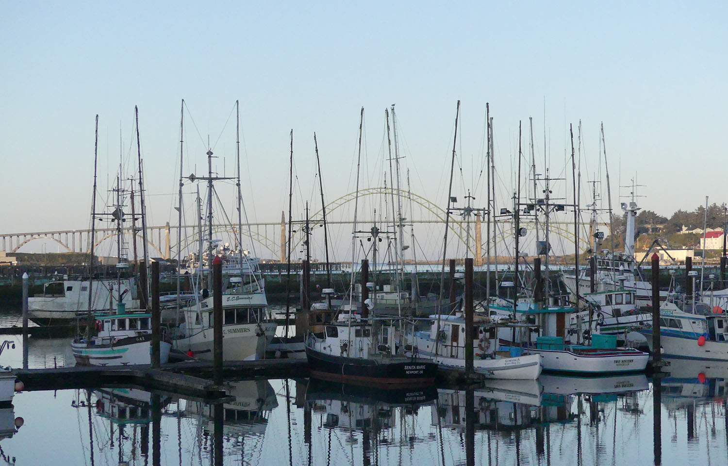 Oregon trawling vessels