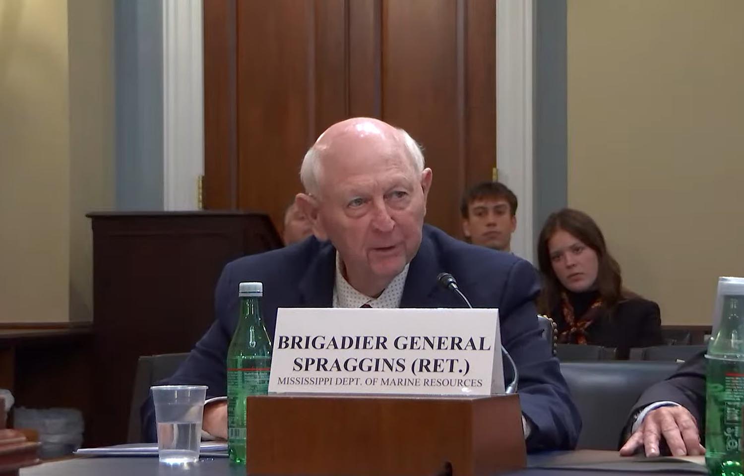 Mississippi Department of Marine Resources Executive Director Joe Spraggins