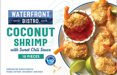 Albertsons' Waterfront Bistro Coconut Shrimp