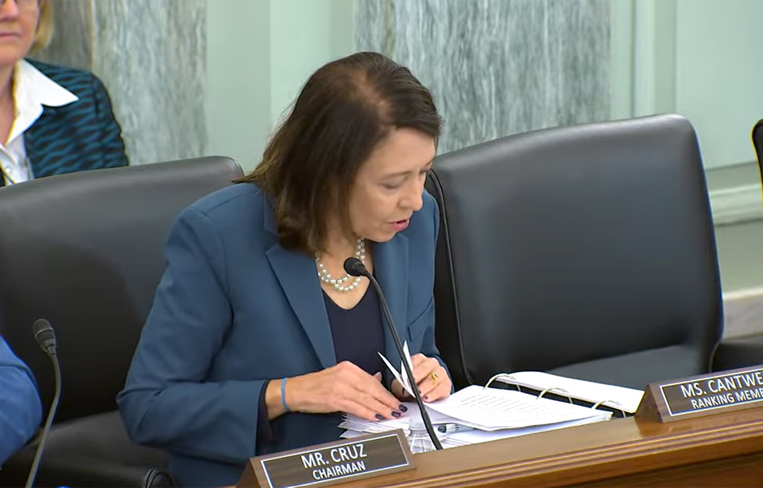 U.S. Senator Maria Cantwell (D-Washington)