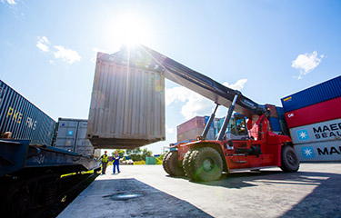 shipping containers in Russia
