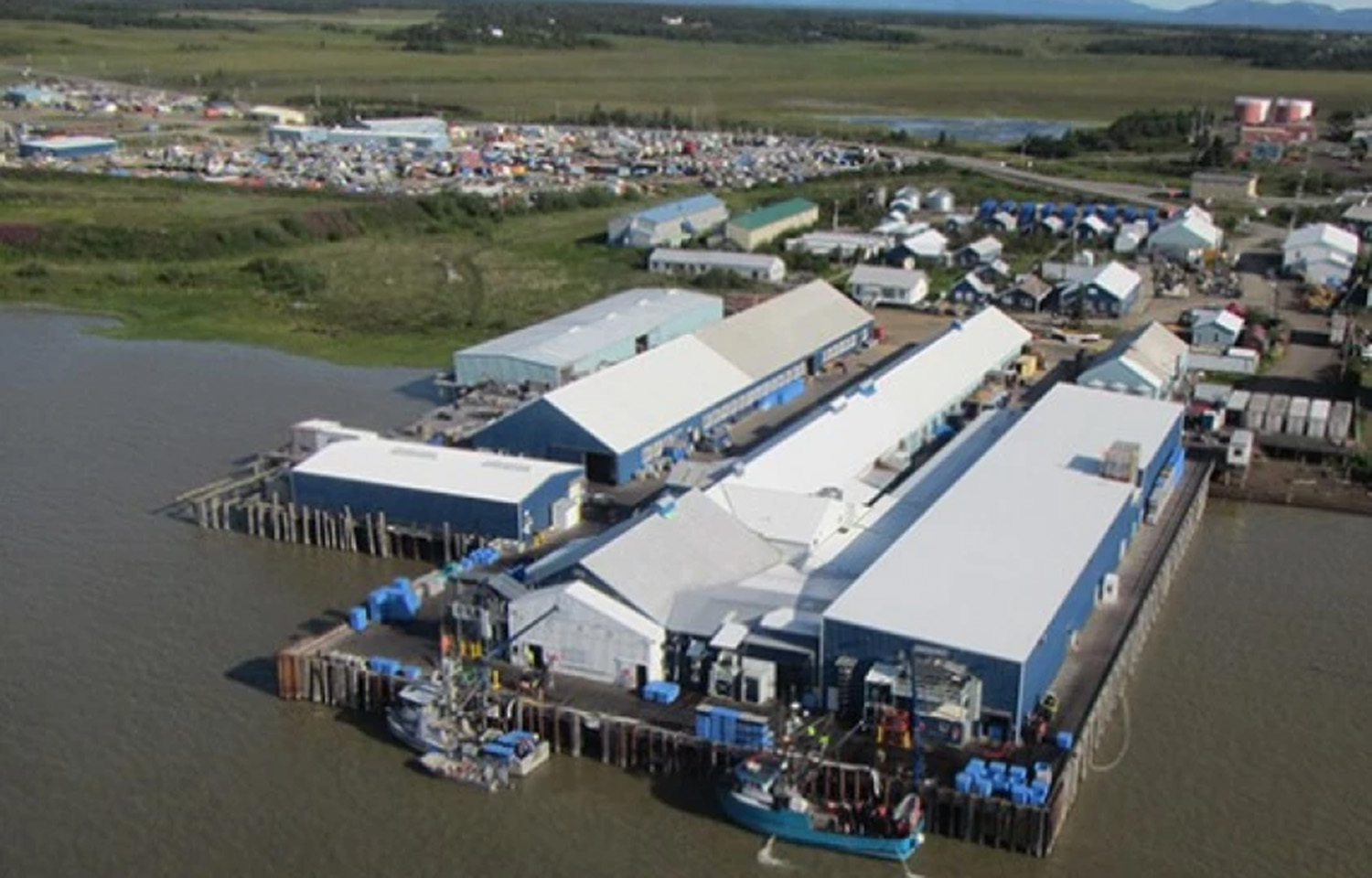 Peter Pan Seafood's seafood processing facility in Dillingham, Alaska