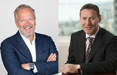 American Seafoods CEO Einar Gustafsson and COO Inge Andreassen