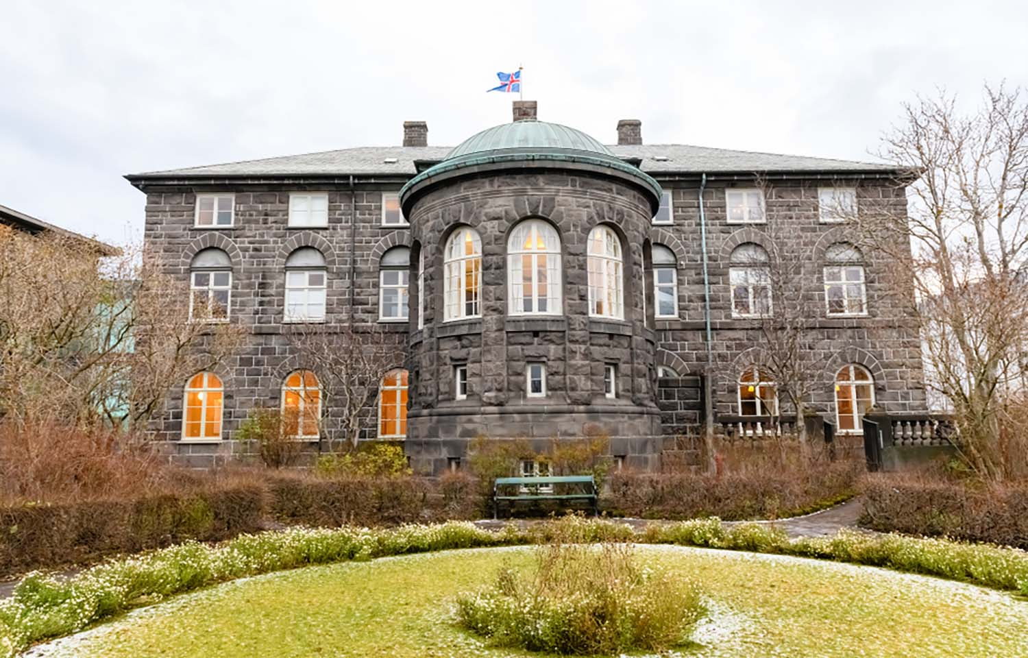 The Icelandic Parliament building