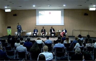 A panel from the 2022 Seafood Expo Global