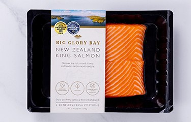 Sanford's Big Glory Bay king salmon.