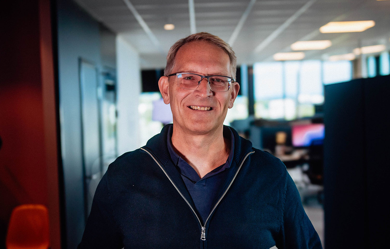 Steiner Fossen at the company's headquarters