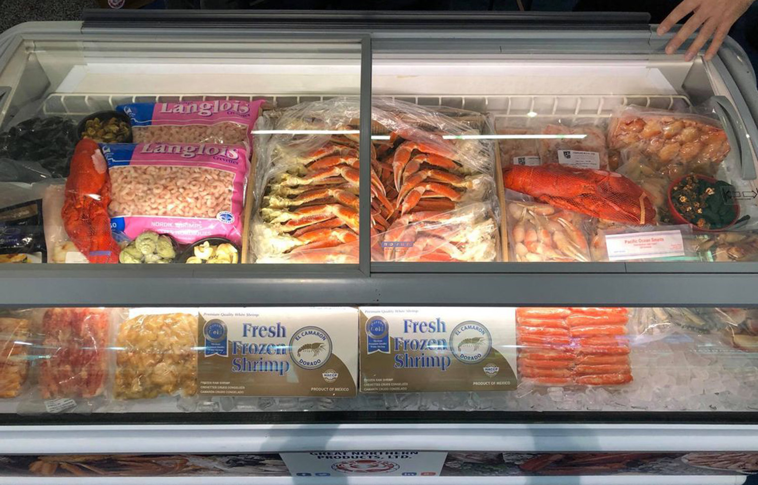 A Great Northern Products frozen case