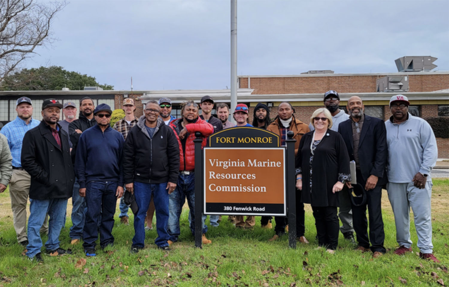 A group of workers from United Food and Commercial Workers Local 400