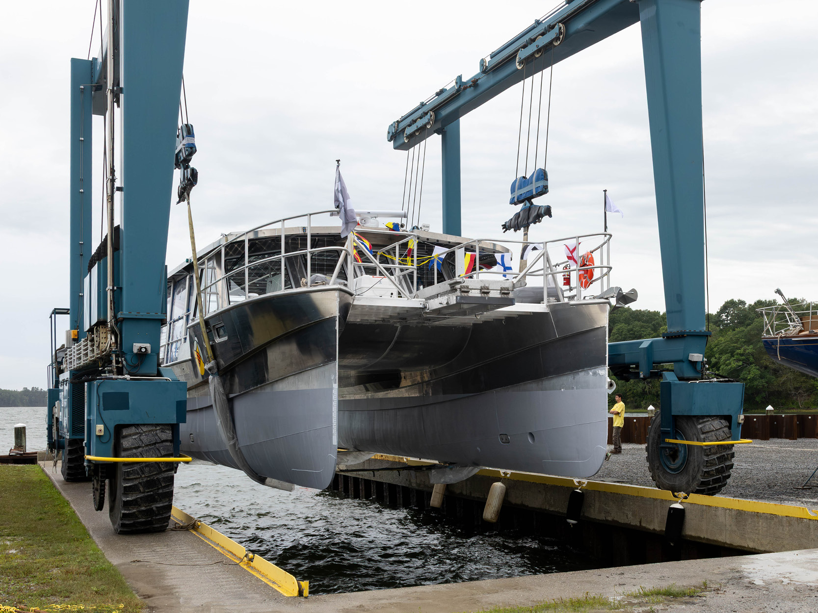 Firefly passenger vessel built by Lyman-Morse for Upstream Alliance