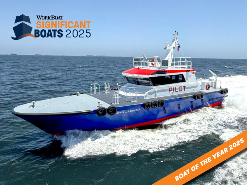 Houston Pilots' high-speed launches win WorkBoat's Boat of the Year