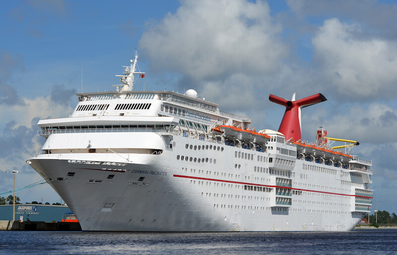 Carnival Fascination at JAXPORT Cruise Terminal. Jacksonville Port Authority photo