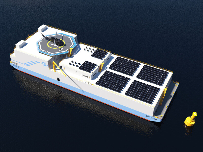 Floating data center barge concept targets AI infrastructure expansion