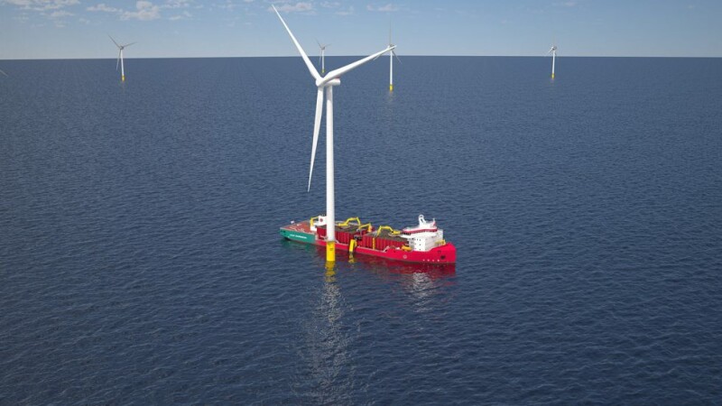 Great Lakes Dredge & Dock lands offshore wind rock installation