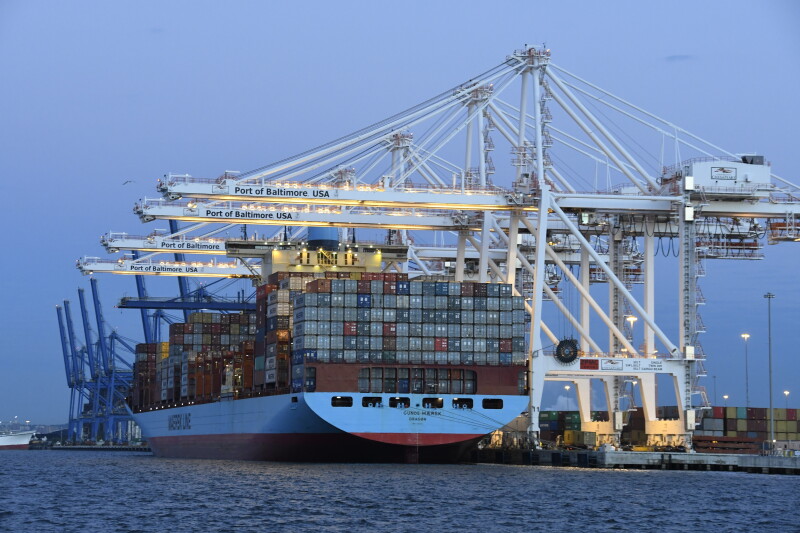 Gunde Maersk - Port of Baltimore