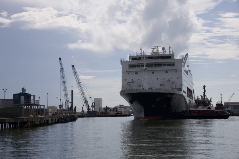 Training ship Lone Star State arrives in Galveston