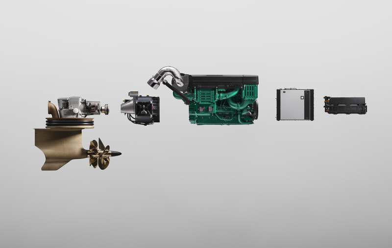 Volvo Penta debuts hybrid IPS propulsion system