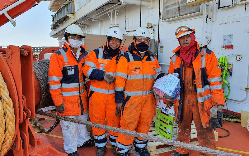 DNV took part in the The Mission to Seafarers' Flying Angel campaign and the development of the Happy-at-Sea App.