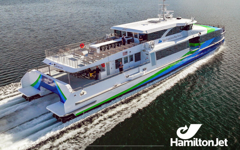 HamiltonJet Propulsion Drives the Next Wave of Ferry Innovation | WorkBoat