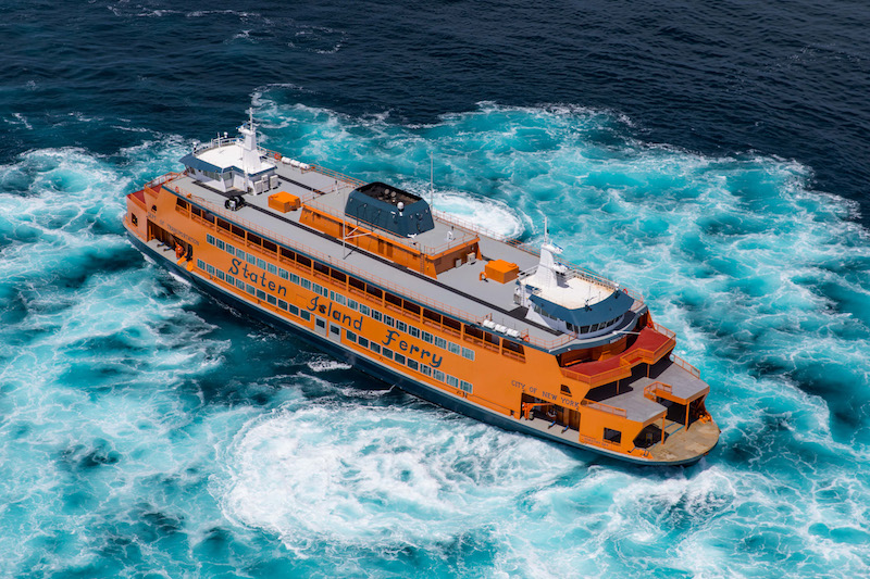 Eastern Shipbuilding delivers third and final Staten Island Ferry