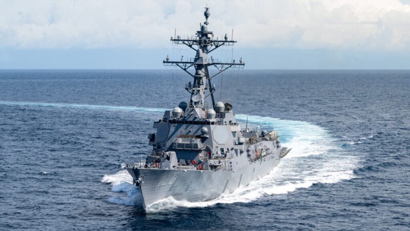 Huntington Ingalls completes second builder’s trials for future destroyer